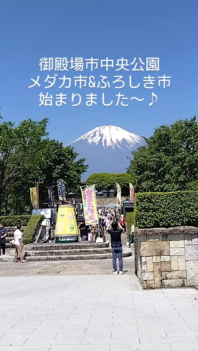 キッチンカーやクラフトショップがたくさん出店しています！
御殿場市民会館のブースではしまじろうコンサートのチケットを出張販売しています😊
今日、購入いただいた方にはしまじろうのミニバッグをプレゼント！！
#メダカ市 #中央公園 #しまじろう #gotembagram #gnews3776