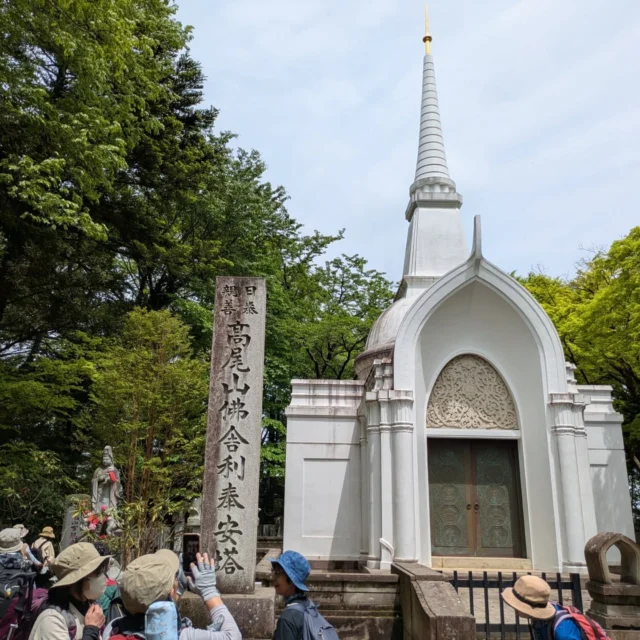 「えっ、高尾山ってそんな場所だったの！？」　

参加者全員が声に出した瞬間がありました！！
(全員声に出したように聞こえただけです💦)

高尾山には仏舎利塔があり、
その仏舎利塔を囲むように、西国・坂東・秩父の百観音霊場の観音像が安置されている。
各観音像の足元には、それぞれの霊場の砂が納められており、各地の砂を踏み、時計回りに一周すると百の霊場を巡礼したのと同じ御利益があるとか、ないとか、、、、、、😉

高尾山へは何度も訪れましたが、初耳でした！
「これは面白い」とお客さんと一緒に一周、、、、。
10分かからず、百霊場参りができました✨

お得、、、✨️
高尾山に来て百霊場巡り、、、、イイですねイイですね✨️
主催者としても楽しめました！

その他にも、

✔ケーブルカーで楽々ハイキング
✔高尾山名物「天狗焼」を食す
✔4号路の自然歩道で森林浴 「ワイルドだろ〜」

ハイキング前には、ワイルドで有名なあの芸人さんにも会い、若い子に人気のユーチューバーにも会い
4/24は良い日だったのかな〜と、感じました！

ご参加の皆様ありがとうございました！

▶5/26は中級者向けの「八丁池トレッキングツアー」
　残り3名です！気になる方はお早目に！

予約は「富士山みくりやの旅。」で検索！

引き続きよろしくお願いします🙇

#御殿場
#富士山
#富士登山
#トレッキング
#ミクリ